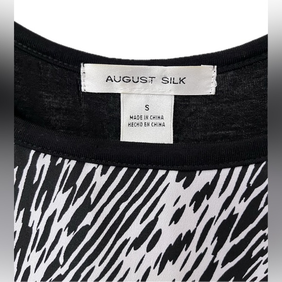 August Silk Tank Top Blouse - Picture 3 of 3